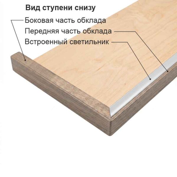 ступень с подсветкой